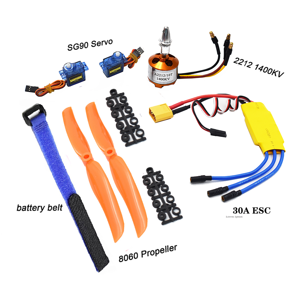Sg90 Servo - A2212 2212 1400KV Borstelloze Motor 30A
