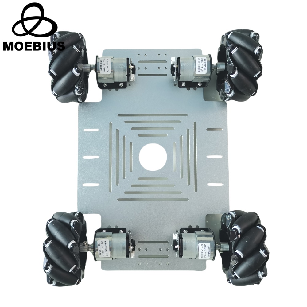 Ros Robot - MOEBIUS 26KG Laadvermogen 4WD Mecanum Wiel