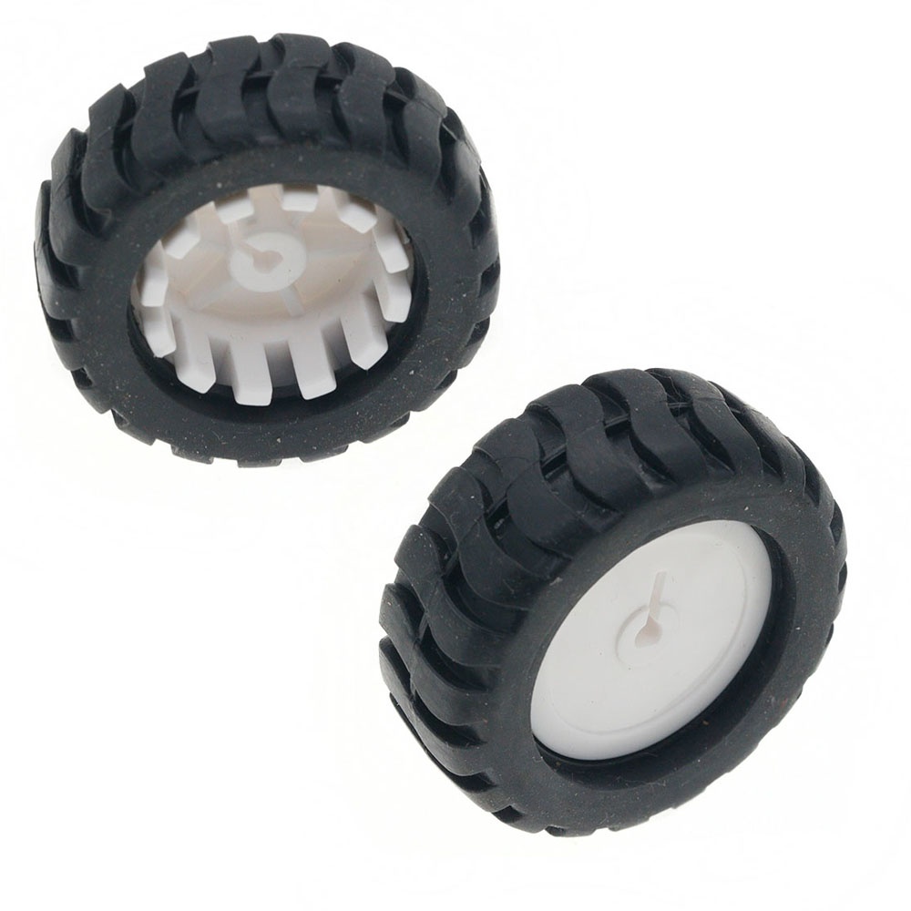 Geared Motor - D-as rubberen band Robotaccessoires 43MM Tracking