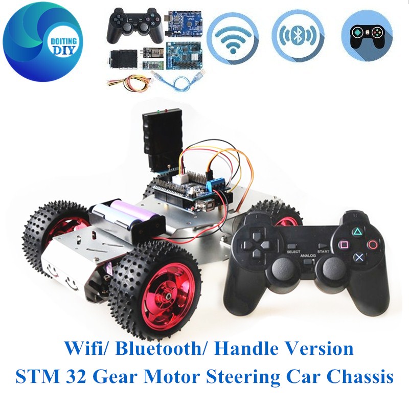 Robot Bluetooth Car - Bluetooth Controle STM 32 Reductiemotor Stuurwagen