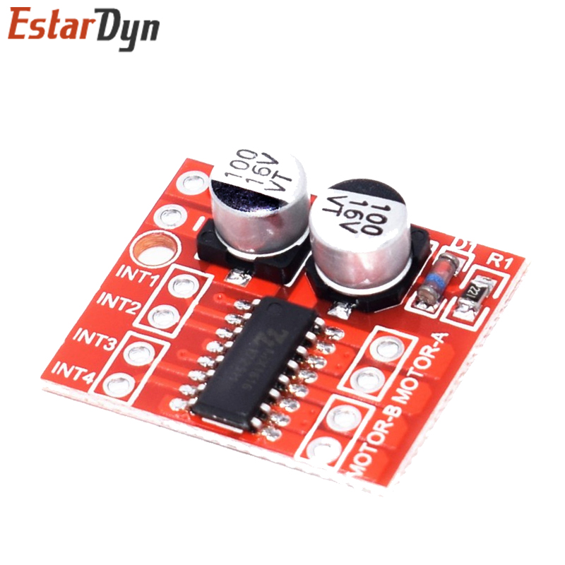 L298N Module - Estardyn 2 Dc Motor Aandrijfmodule Omkeren