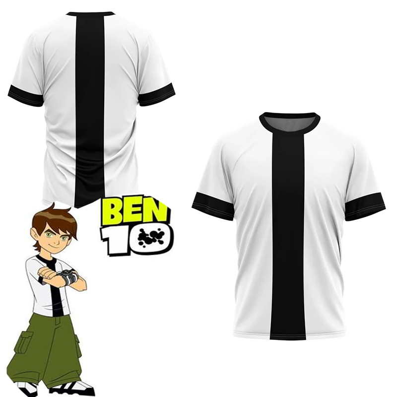 Omni Wheel - Geanimeerd Omnitrix Ben 10 3D-print T-shirt