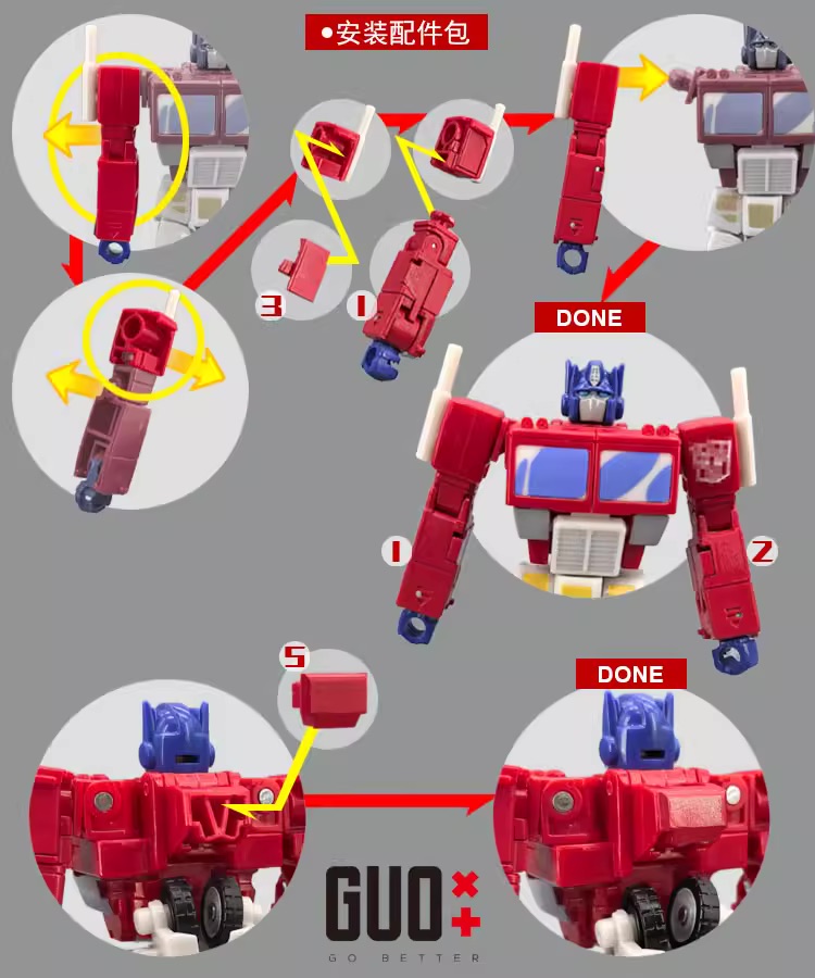 Studio-serie SS Devastator Opt - Robot Arm Kit recensie en prijs