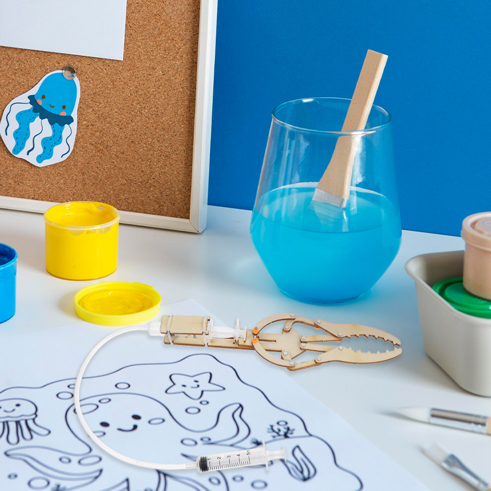 DIY Hydraulische Robotarm STEM - Robot Arm Kit recensie en prijs