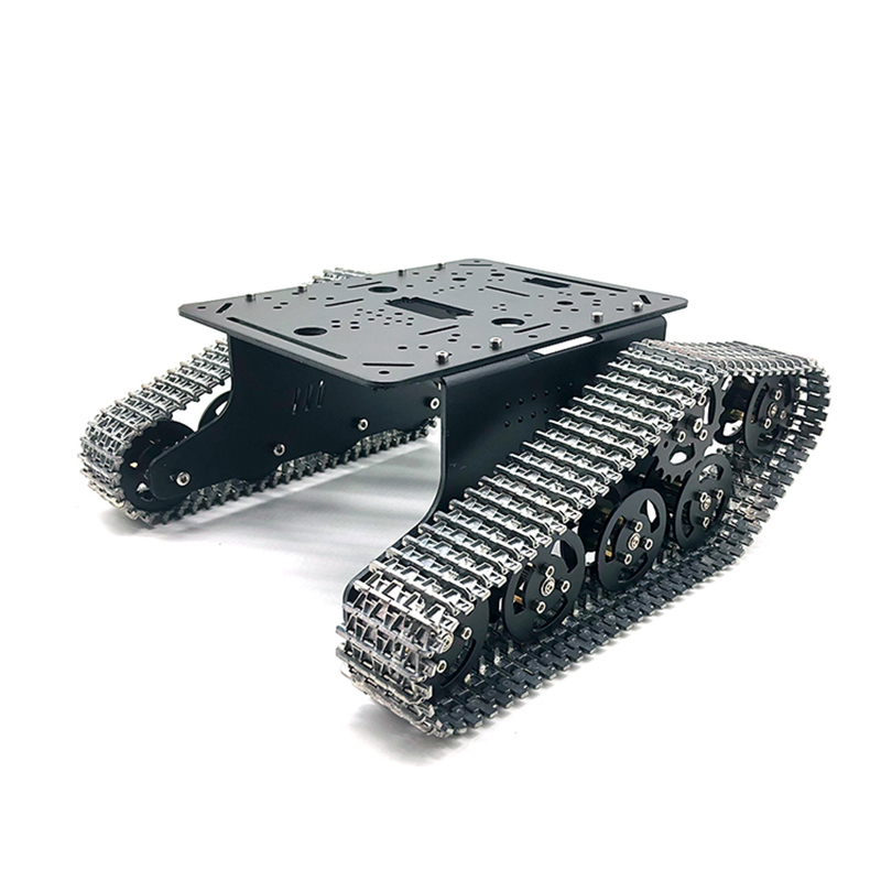 Metalen 2WD-tankchassis met ku - Robot Arm Kit recensie en prijs