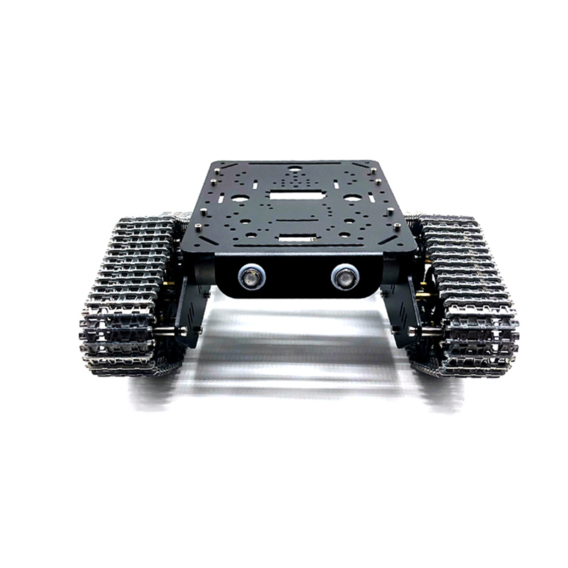 Metalen 2WD-tankchassis met ku - Robot Arm Kit recensie en prijs