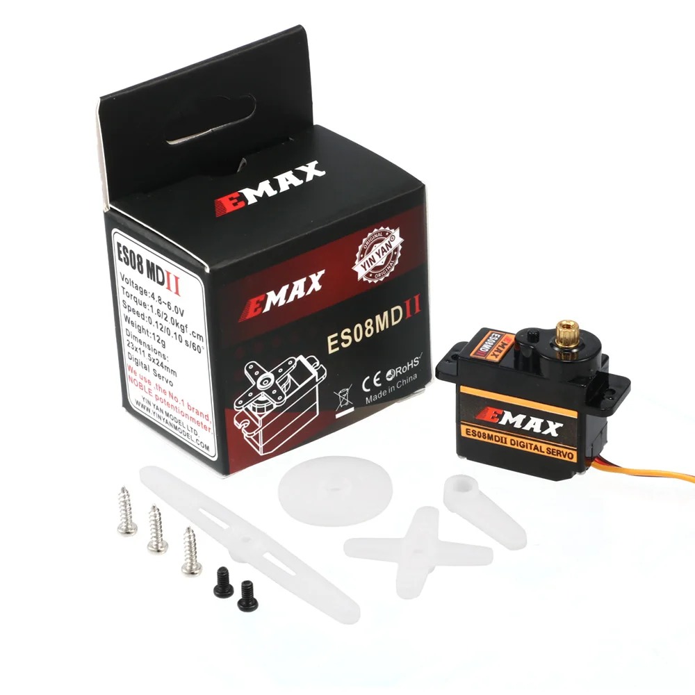 EMAX ES08MDII ES08MD II Metal  - Sg90 Servo recensie en prijs