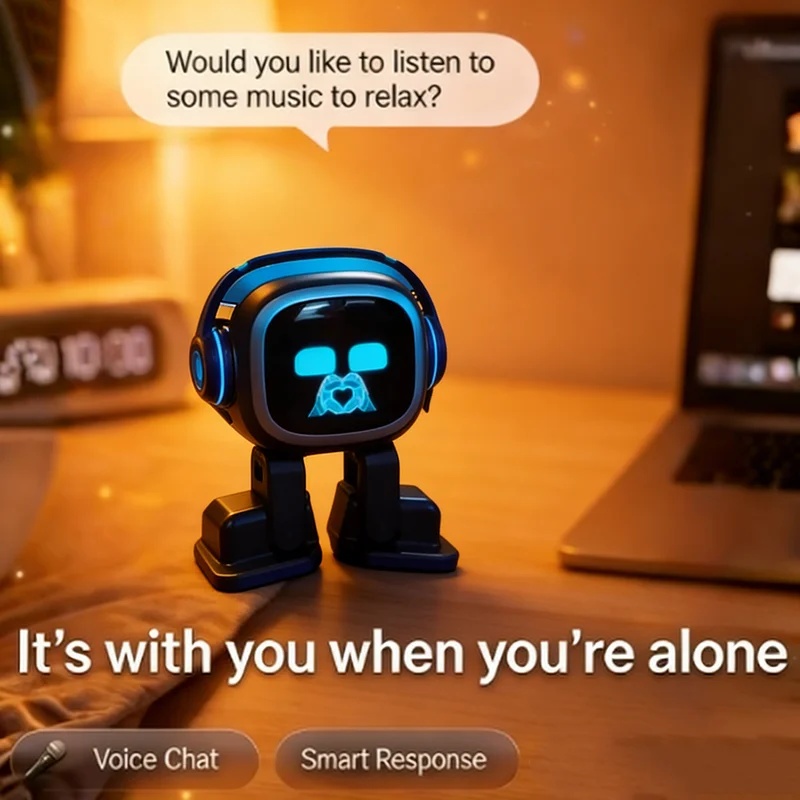 Nieuwe EMO AI Robot Interactie - Ros Robot recensie en prijs