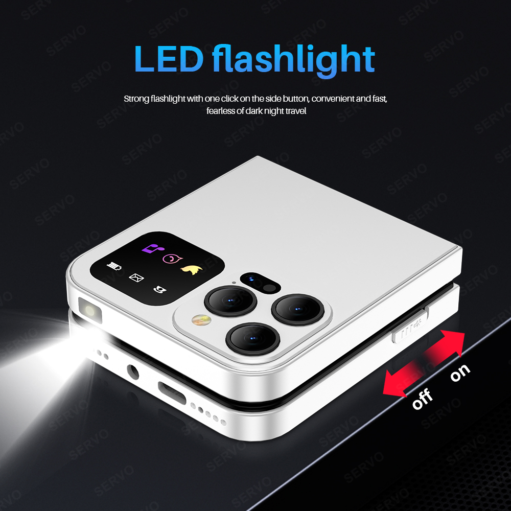 SERVO A50 PRO Flip mobiele tel - Servo Pan Tilt recensie en prijs