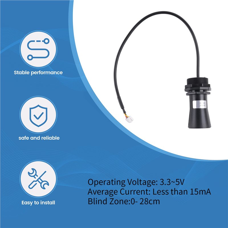 Hot koop Hoge Nauwkeurigheid W - Ultrasonic Distance Sensor recensie en prijs