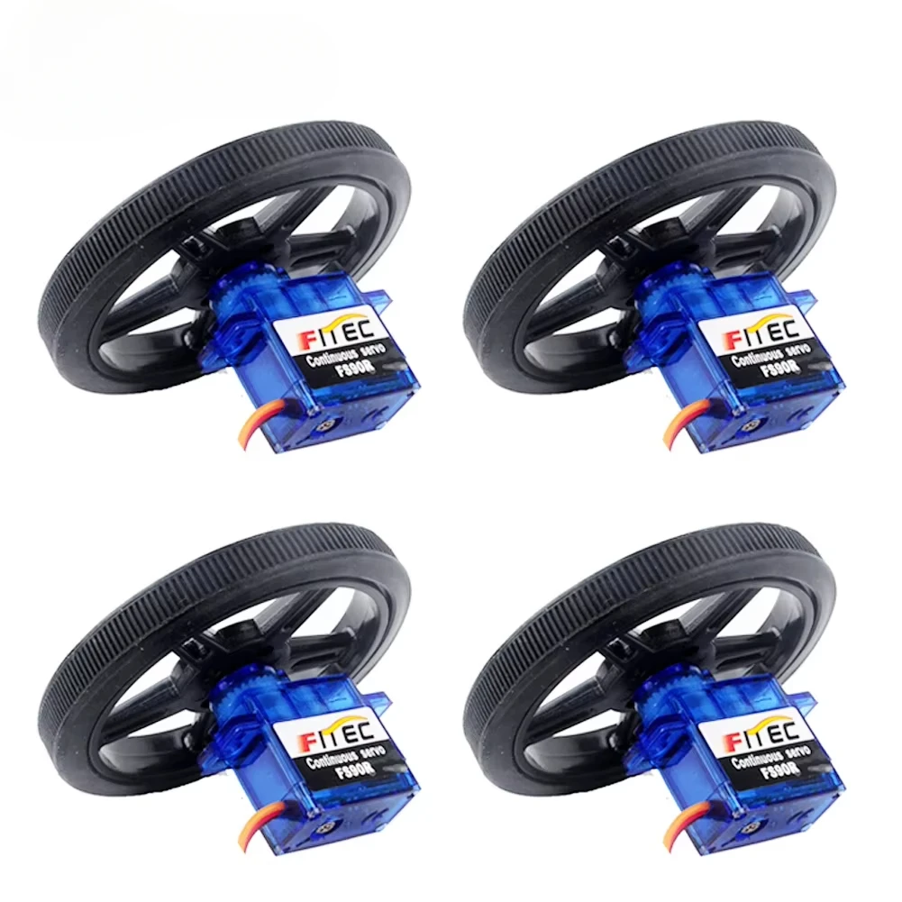 4 sets Feetech FS90R servomoto - Micro Servo recensie en prijs