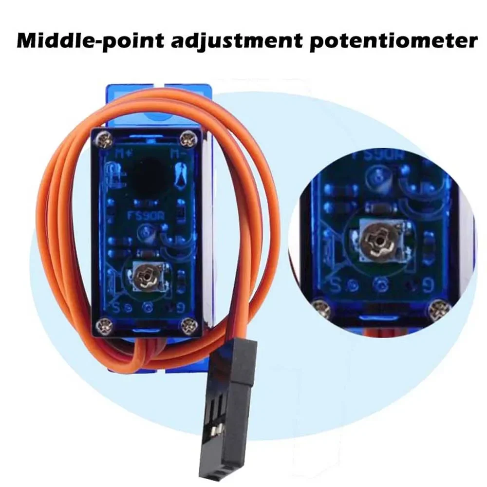 4 sets Feetech FS90R servomoto - Micro Servo recensie en prijs